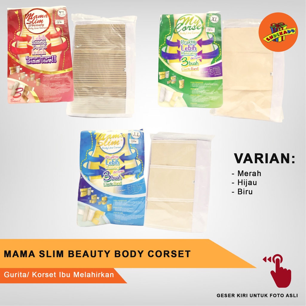 MAMASLIM / MY CORSET BEAUTY BODY CORSET - Gurita Pereka Ibu Melahirkan