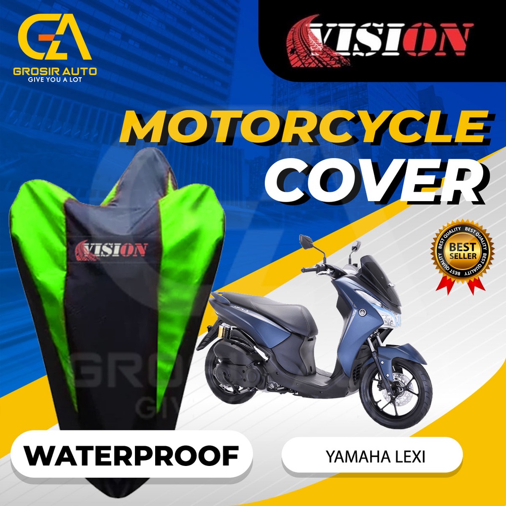 Sarung Motor LEXI Waterproof Vision / Cover Selimut Penutup Sarung Mantel Motor Vision