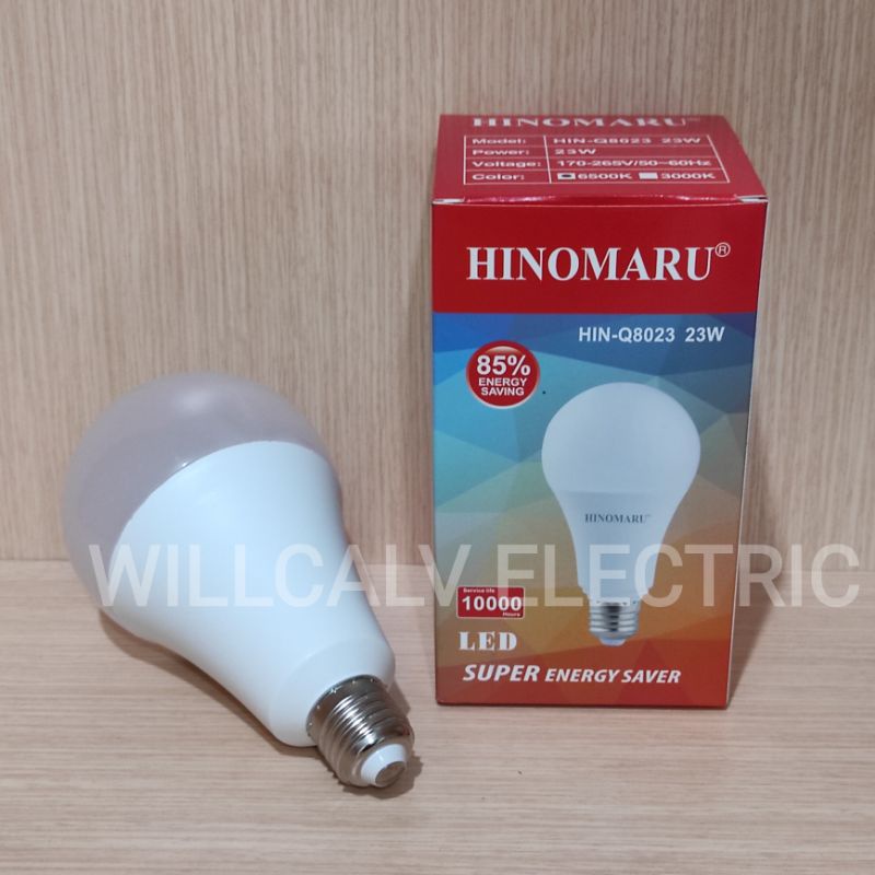 HINOMARU LAMPU LED BULB 23W 23 WATT CAHAYA PUTIH / LAMPU LED HINOMARU 23W 23 WATT BULB CAHAYA PUTIH