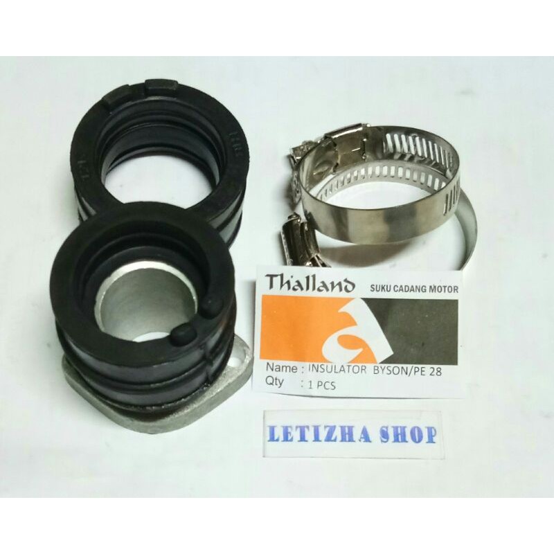 INTAKE MANIPUL MANIFOLD BYSON/PE-28 INSULATOR YAMAHA BYSON KE PE 28