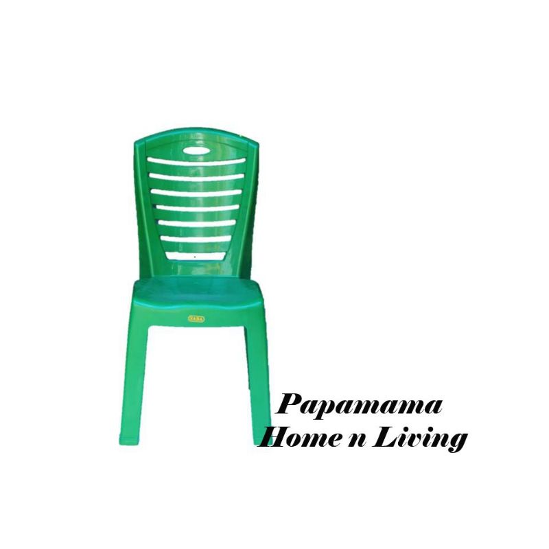 Kursi Plastik Murah - Kursi Makan Plastik - Kursi Plastik Saba - Kursi Sandar Medan