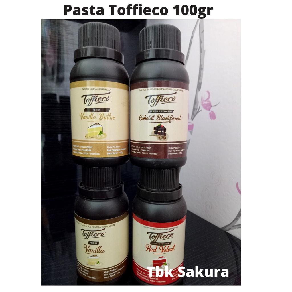 

Pasta toffieco 100ml / Pasta kue