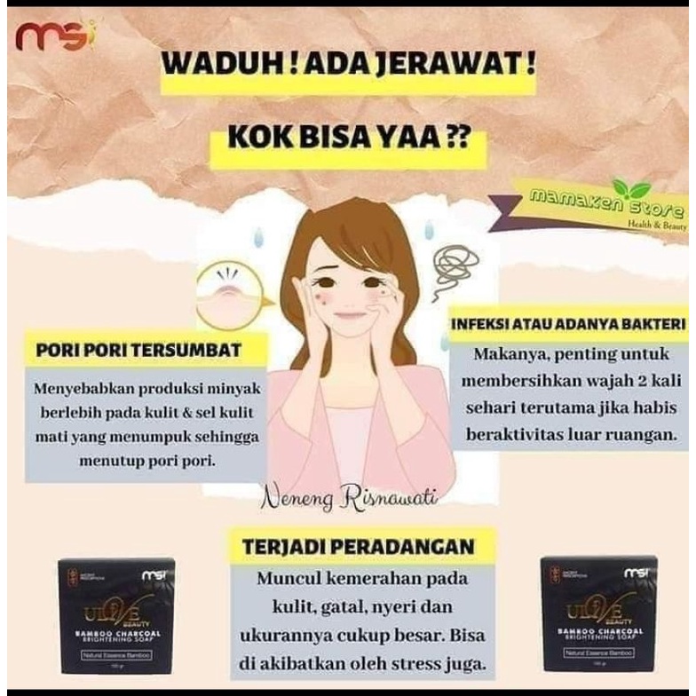 Sabun bamboo MSi ori langsung dari member