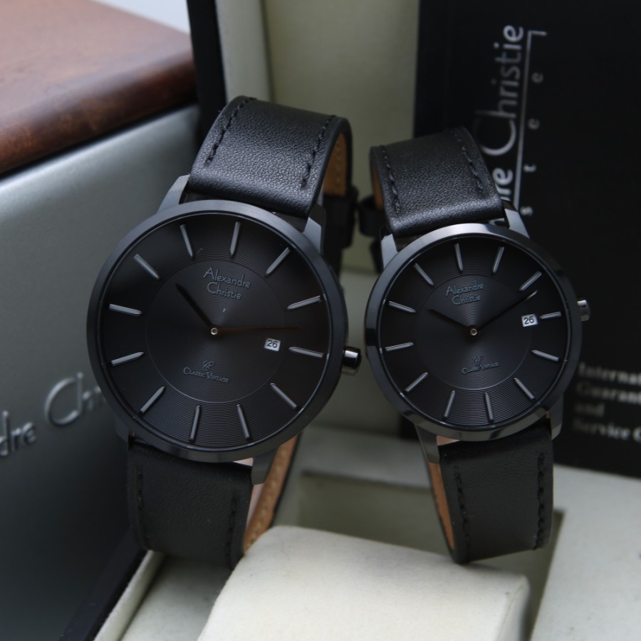 ALEXANDRE CHRISTIE AC 8653 FULL BLACK COUPLE. ORIGINAL