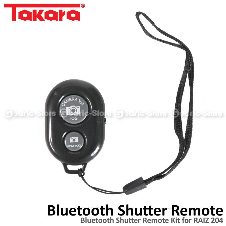 Takara Raiz 204 Tripod with Bluetooth Remote for Kamera / HP / Vlog