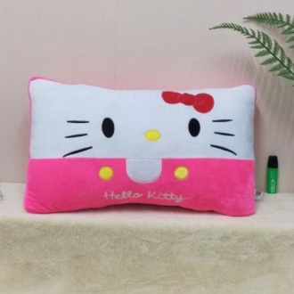 Bantal Persegi Kitty Size 55cm/bantal karakter/bantal lucu/bantal Kucing/Bantal Cat/Bantal Kitty Jumbo