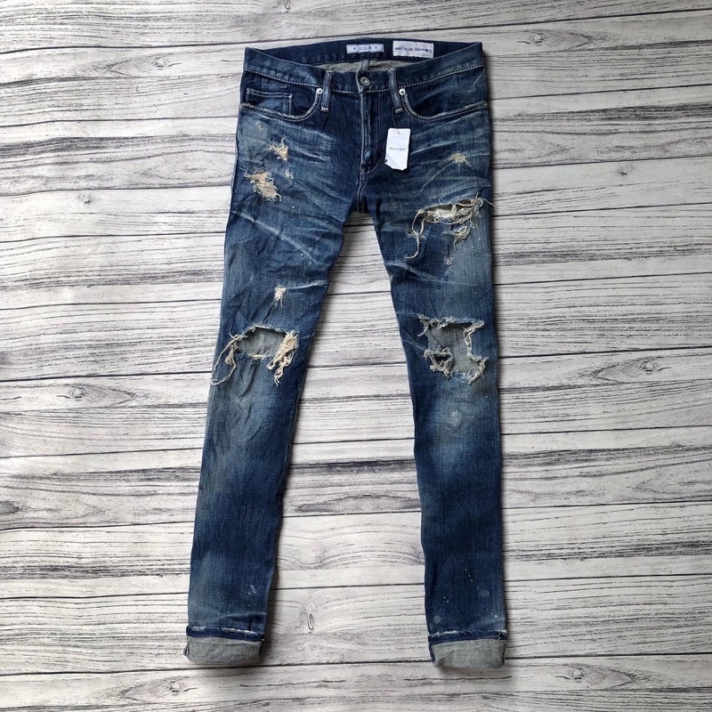 jeans aoiro size 28/29-pria/cowok-second original