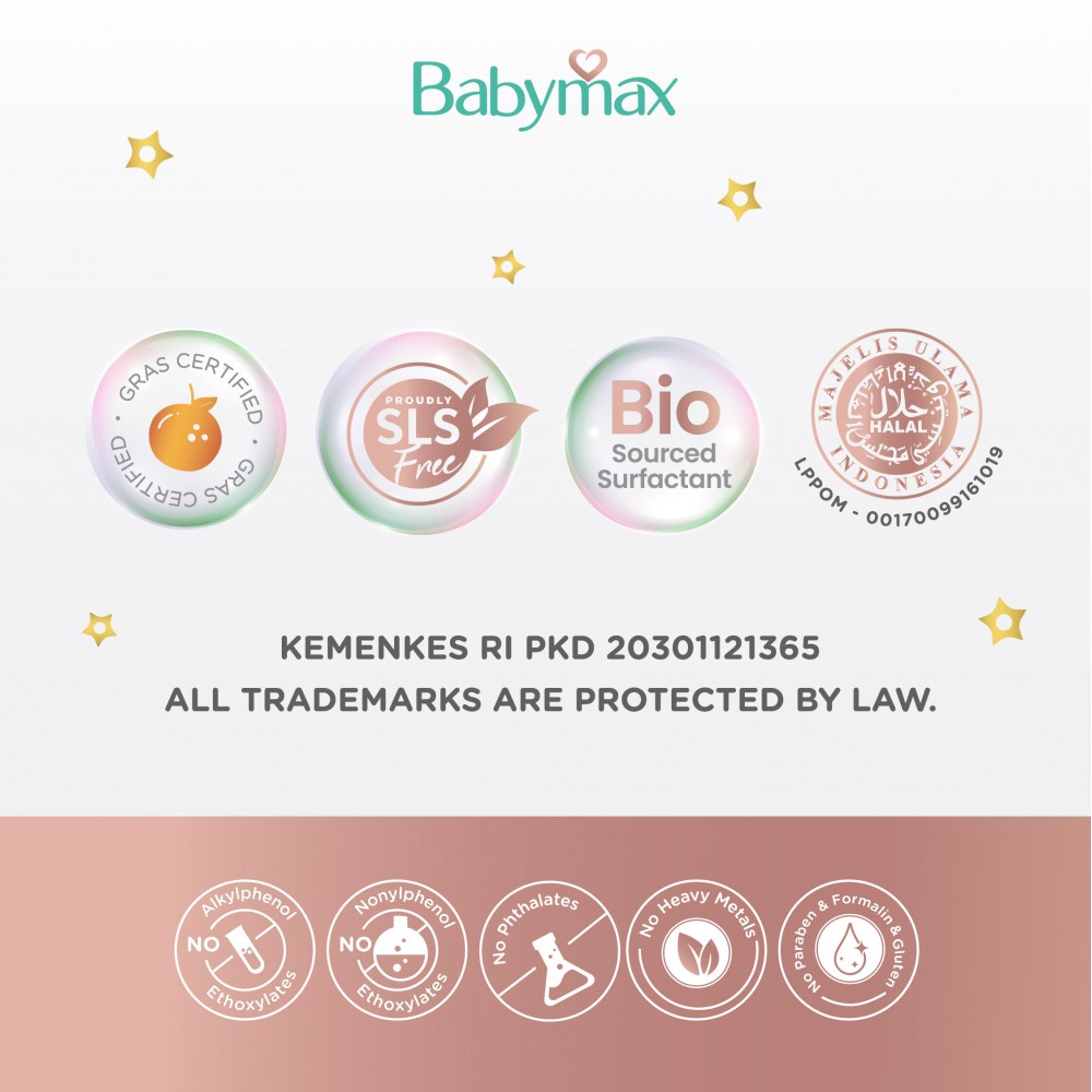 Babymax Premium Natural Baby Safe Detergent Refill 600ml