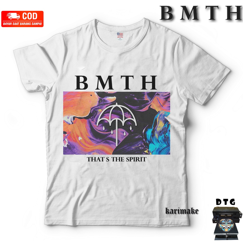 Jual Bring Me The Horizon BMTH tshirt 
