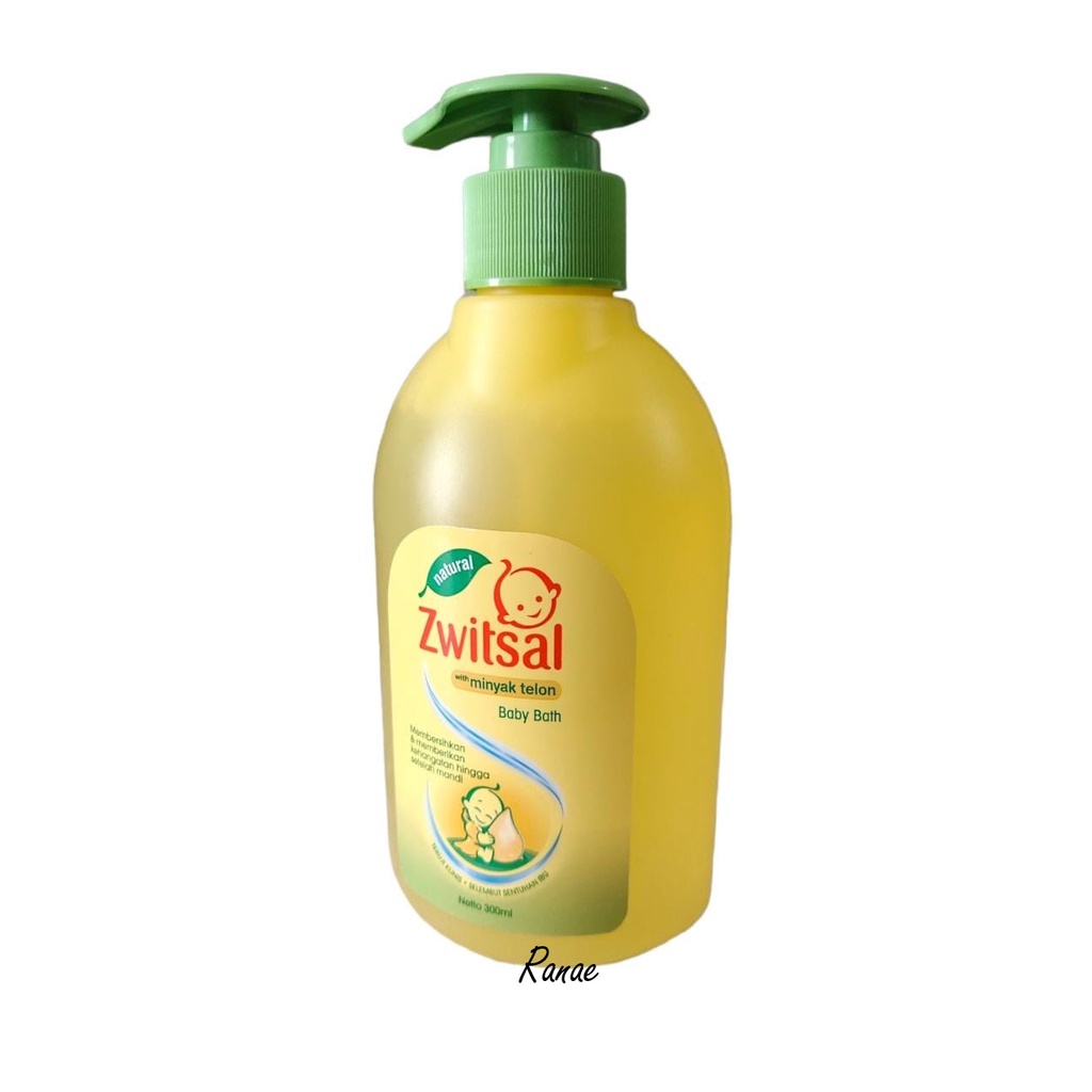 Zwitsal Natural Baby Bath With Minyak Telon