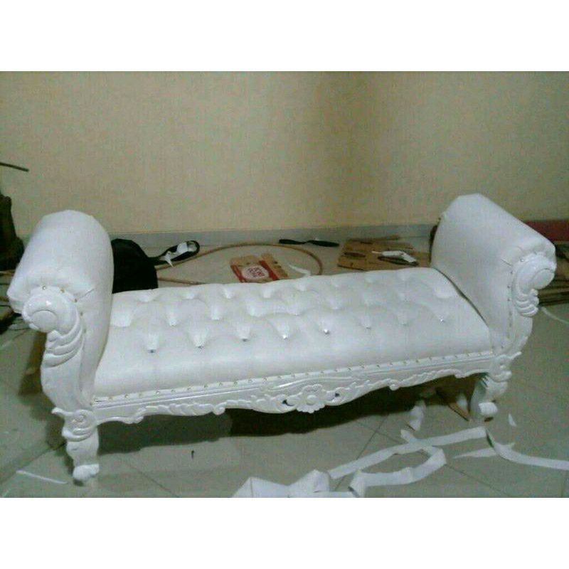 sofa stool syahrini/ sofa pelaminan / sofa stool panjang