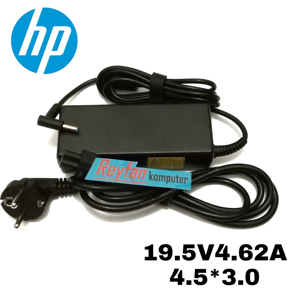 90W 19.5V 4.62A Adaptor Charger  Laptop HP 741727-001 H6Y89AA 710412-001 H6Y88AA PPP009D 740015-003 H6Y90AA 740015-002 740015-001 PPP012D-S PPP009A PPP009C 710413-001 TPN-LA03 PPP012L-E PPP009L-E HSTNN-CA40