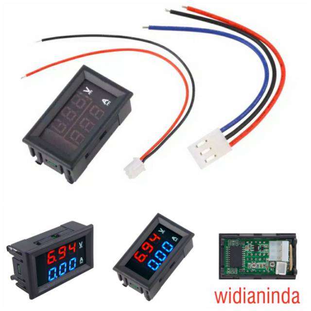 DC Volt meter dan ampere meter digital
