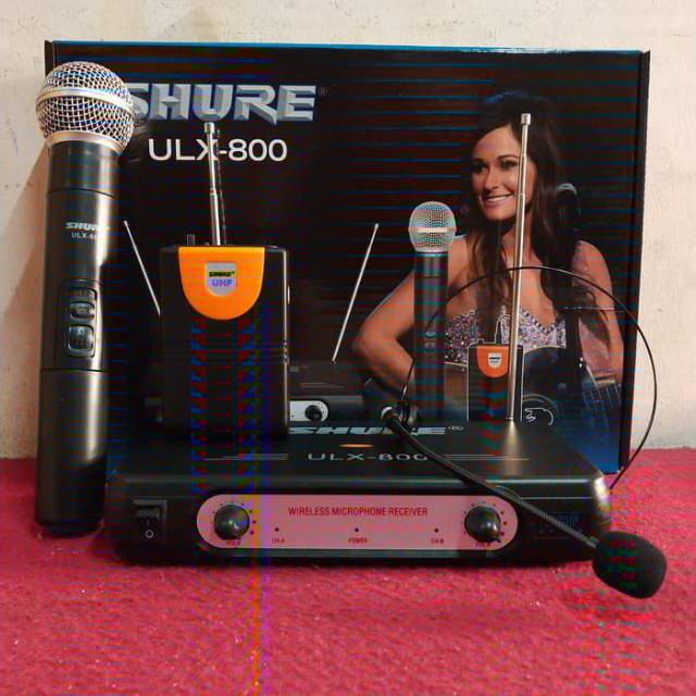 Mic wireles shure ULX 800