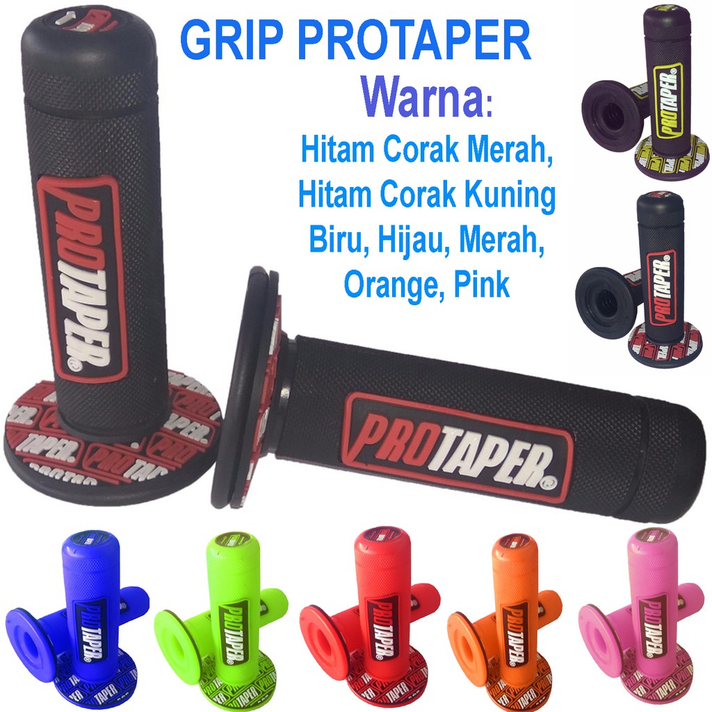 Grip Karet Empuk Model Protaper Untuk ALL Motor