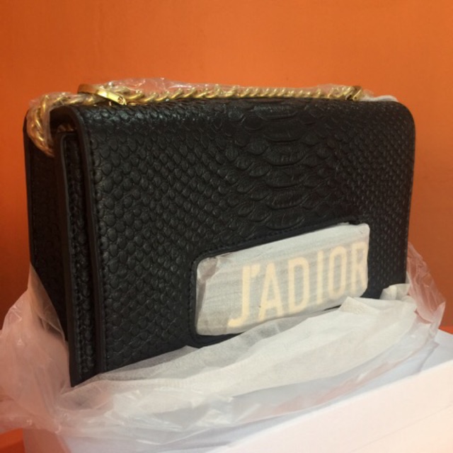 TAS DIOR SNAKE SKIN 8045-2