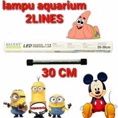 lampu celup aquarium termurah recent 300 2 lines led aquarium murah