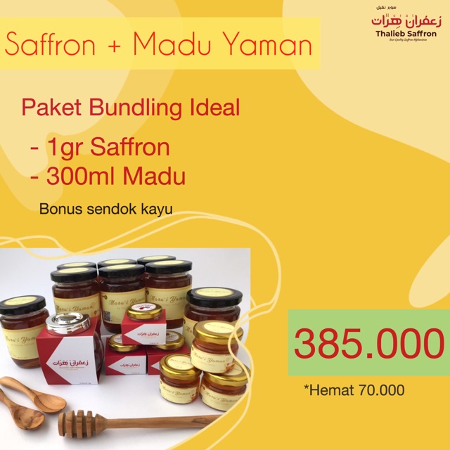 

Paket Ideal Saffron Madu