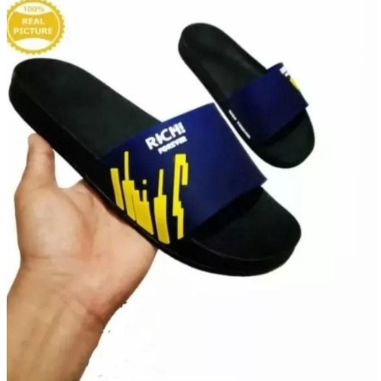 SANDAL SLIDE PRIA WANITA TERBARU RICHI FOREVER