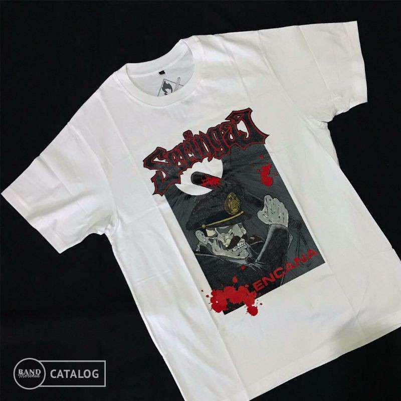 T-shirt Seringai 'Lencana' Official Licensed Merchandise