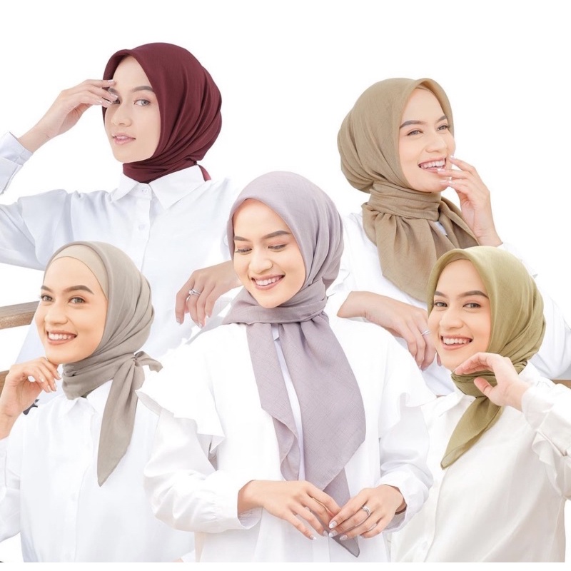 𝐁𝐘 𝐀𝐃𝐈𝐍𝐃𝐀 Bella Square / Hijab Bella Square / Hijab Segi Empat