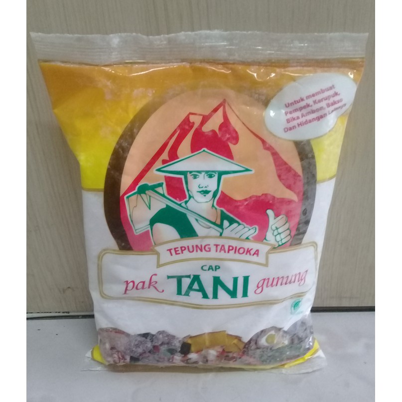 

sagu tani gunung 500 gr tapioka kuning