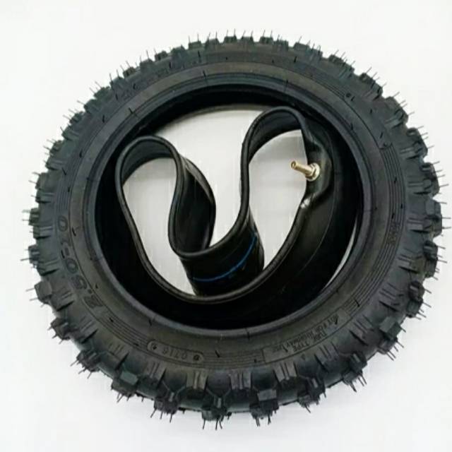 Ban luar dan ban dalam motor mini trail - mini cross standar 2.50-10
