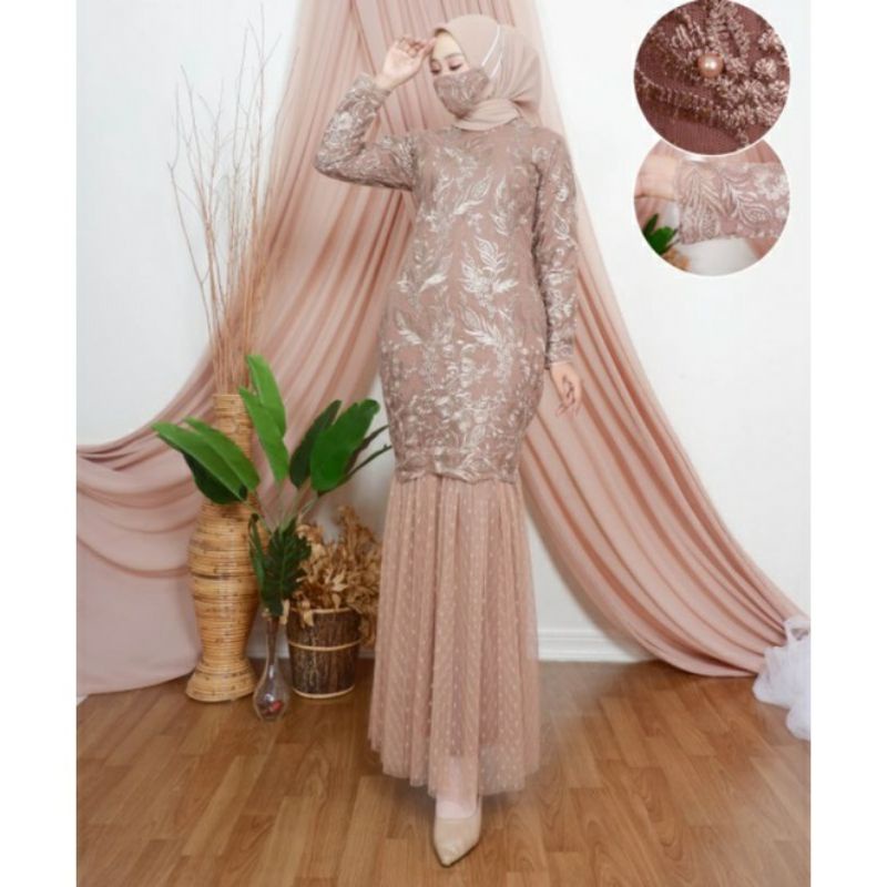 Gamis Duyung Tutu Dott / Kebaya Modern / Gamis / Gamis Duyung / Gamis Modern / Kebaya Wisuda