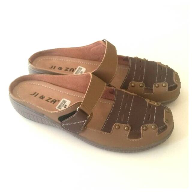 SANDAL SEPATU WANITA JI&ZA/ SANDAL CEWEK/ SANDAL TUTONG /BEST SELLER/37/40