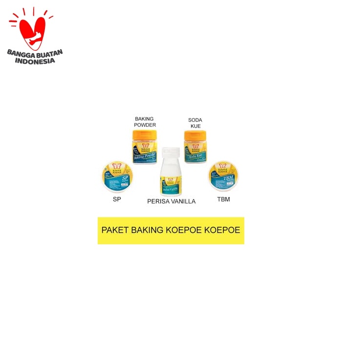 

Ht662D Paket Baking Kopepoe Sp 30+Baking 45+ Perisa Vanila 20+Tbm 80+Soda 81 Ht5H