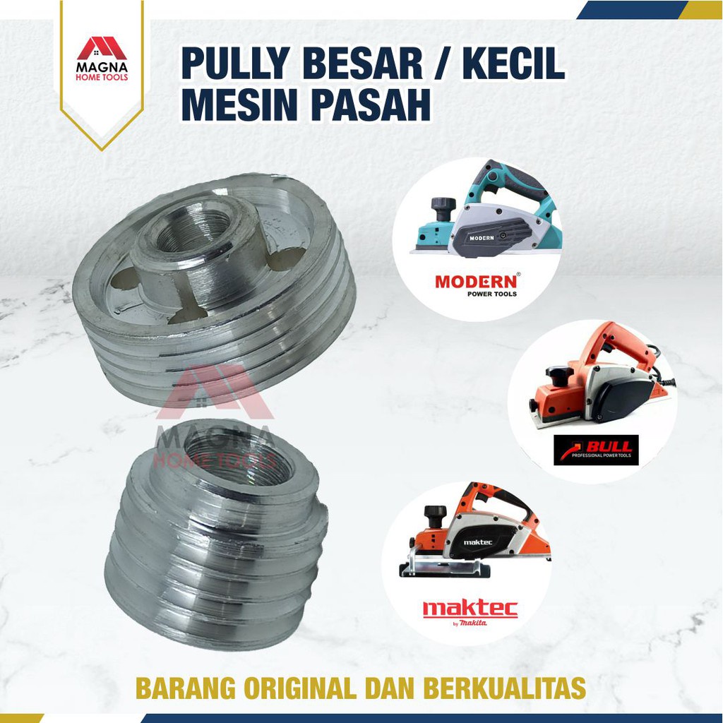 PULLY BESAR KECIL MESIN PLANER / KETAM / SERUT / PASAH KAYU