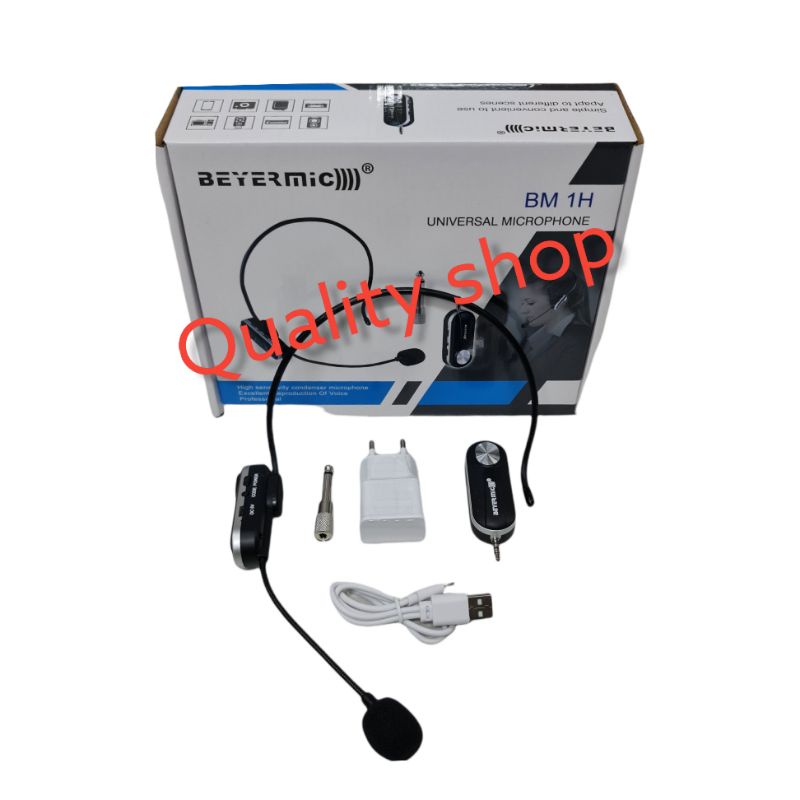 MIC WIRELESS BEYERMIC BM 1H BANDO MICROPHONE BEYERMIC BM1H HEADSET