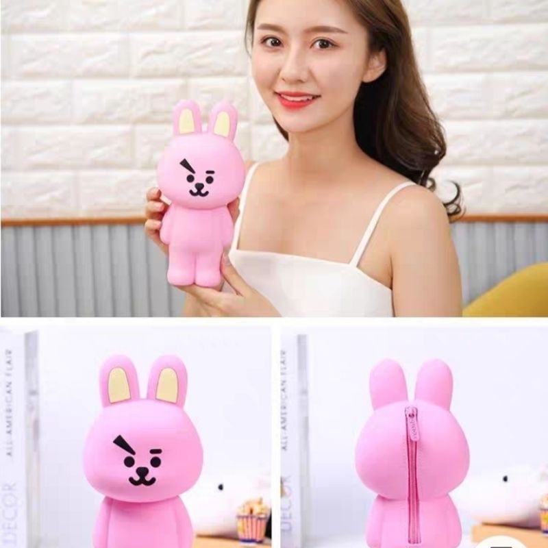 

Tempat Pensil Silikon BT21 - Cooky