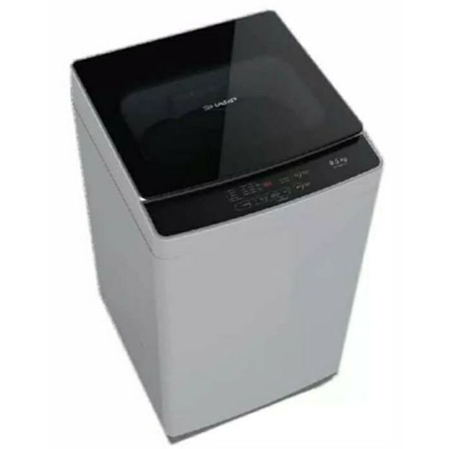 MESIN CUCI OTOMATIS SHARP ESH 758 T GY 1 TABUNG TOP LOADING HEMAT LISTRIK 7.5KG ABU-ABU ANTI
