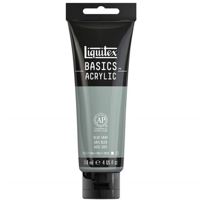

Cat Acrylic Liquitex Basics 118ml Blue Gray