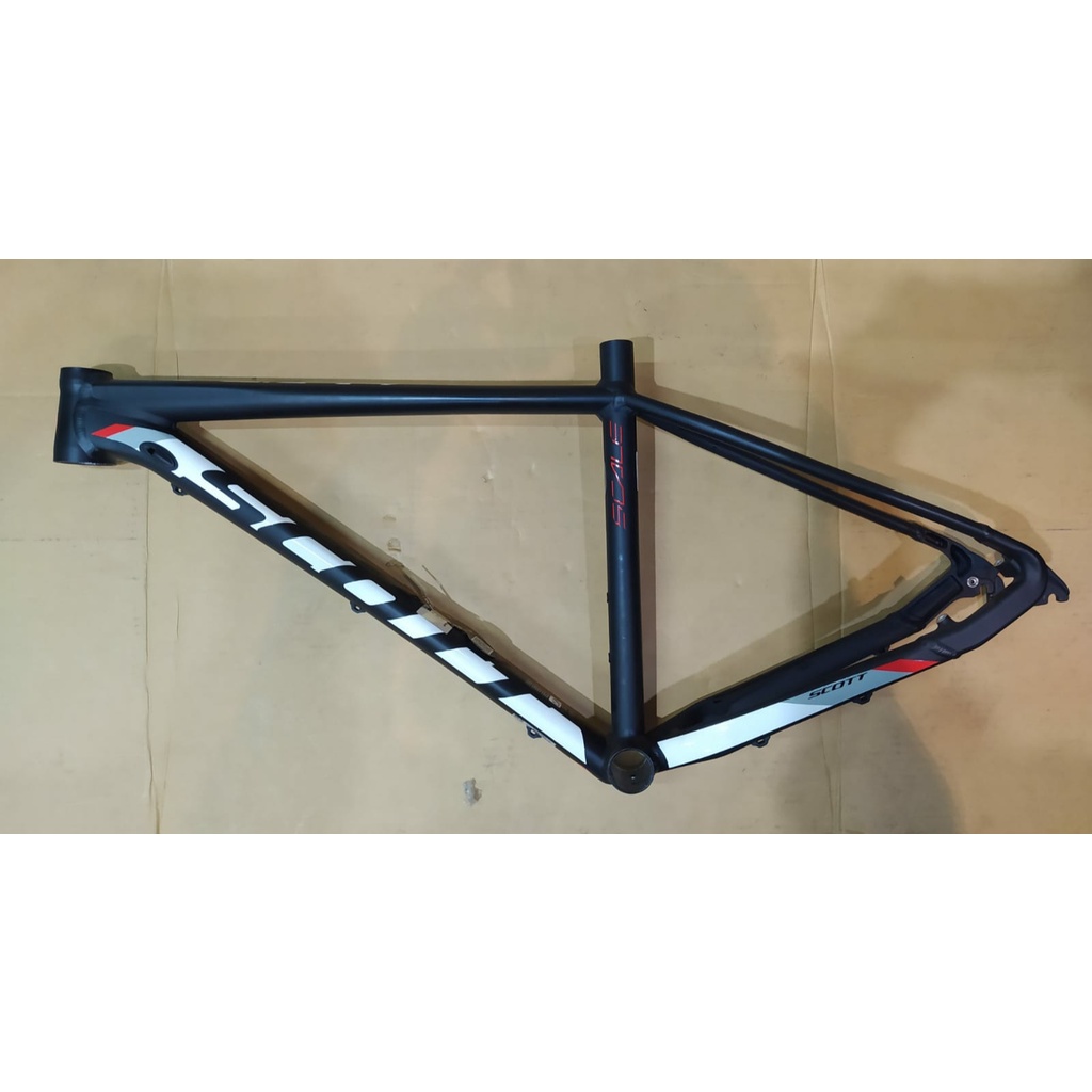 Frame Batang Sepeda Scott Scale 780 27.5" Black White Original