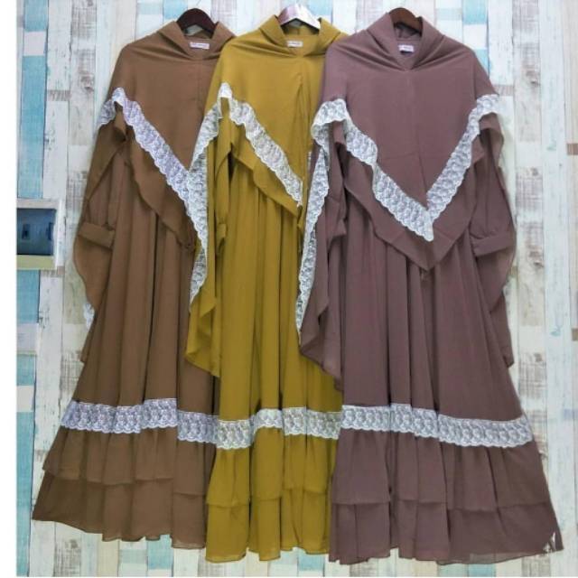 Set syari ceruty original