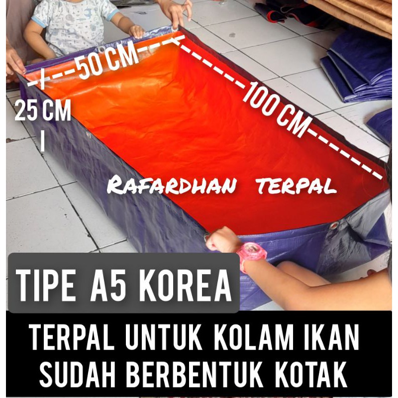 TERPAL UNTUK KOLAM IKAN