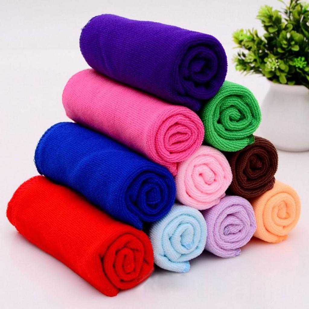 (MAINANKYU) Giantex Handuk Microfiber Quickdry 35 X 75 Cm - U0755 - Blue