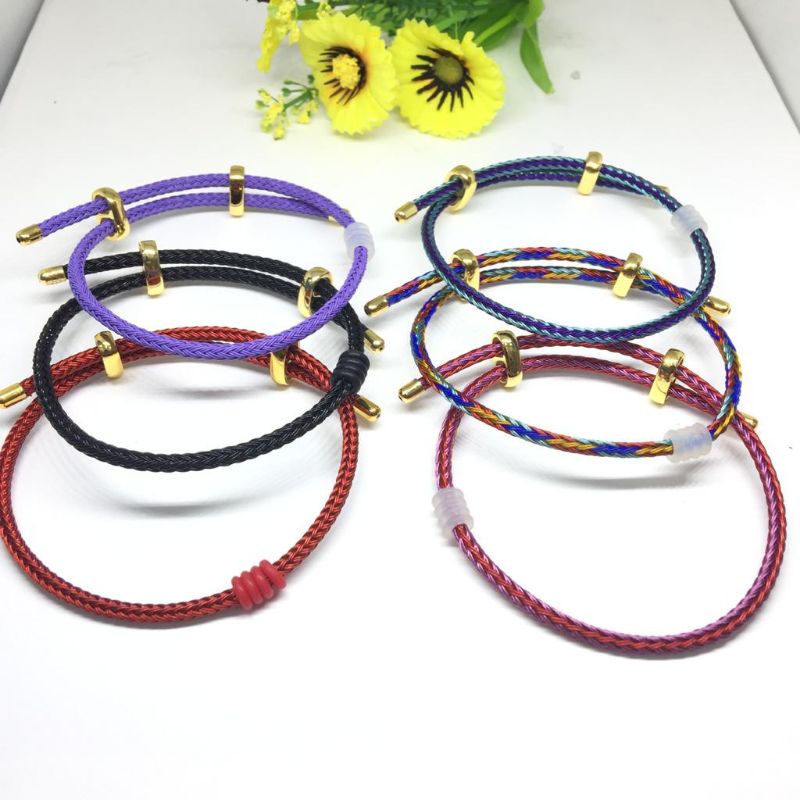 Gelang Tali Kawat AntiAir Gelang Tali Kawat Serut Gelang Kawat