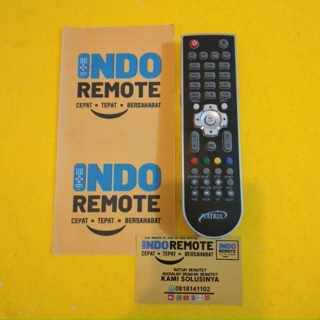 REMOTE TV PARABOLA MATRIX ORIGINAL