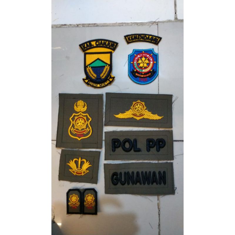 Satpol PP Bordir Timbul Pol PP Cianjur