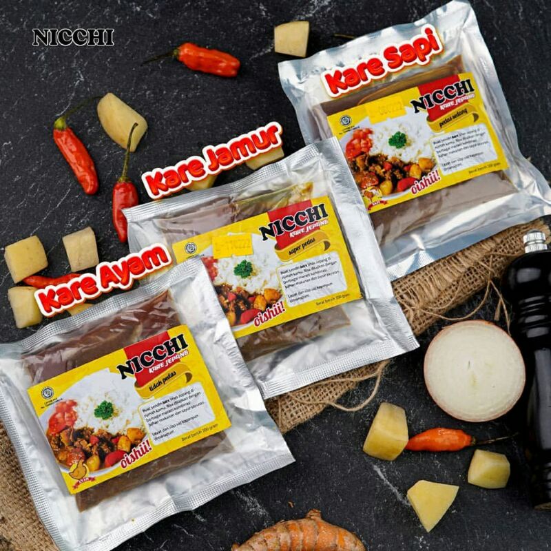 

Nicchi Bumbu Kare Jepang 200 g Halal Bumbu Kare Jepang Anak Kari Ala Jepang