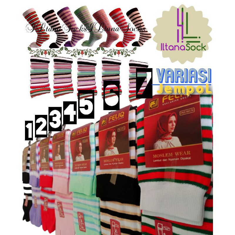 Kaos kaki Muslimah/Kaos Kaki/Kaos Kaki Wanita/Kaos Kaki Jempol/Kaos Kaki Wanita Muslimah