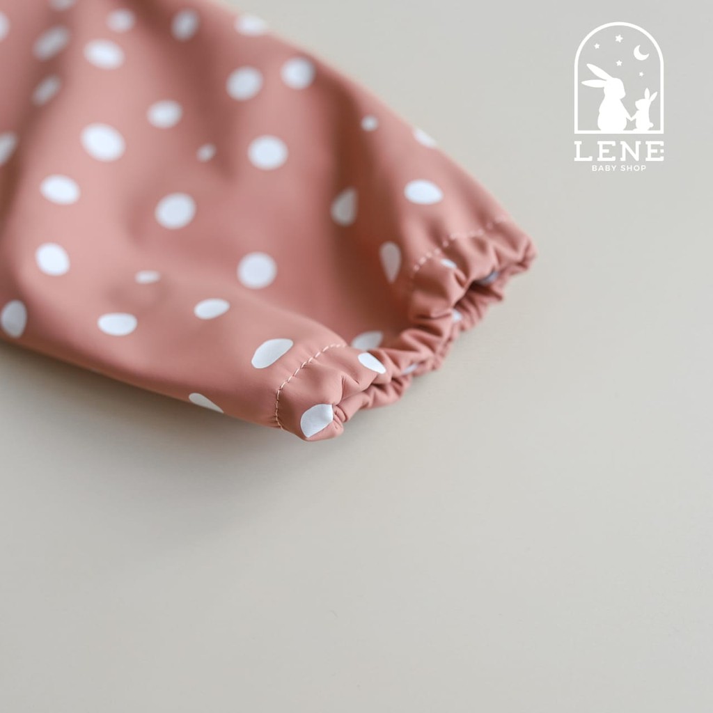 Mellow Bib Cape / Celemek Bib Bayi Anak Import - Spots