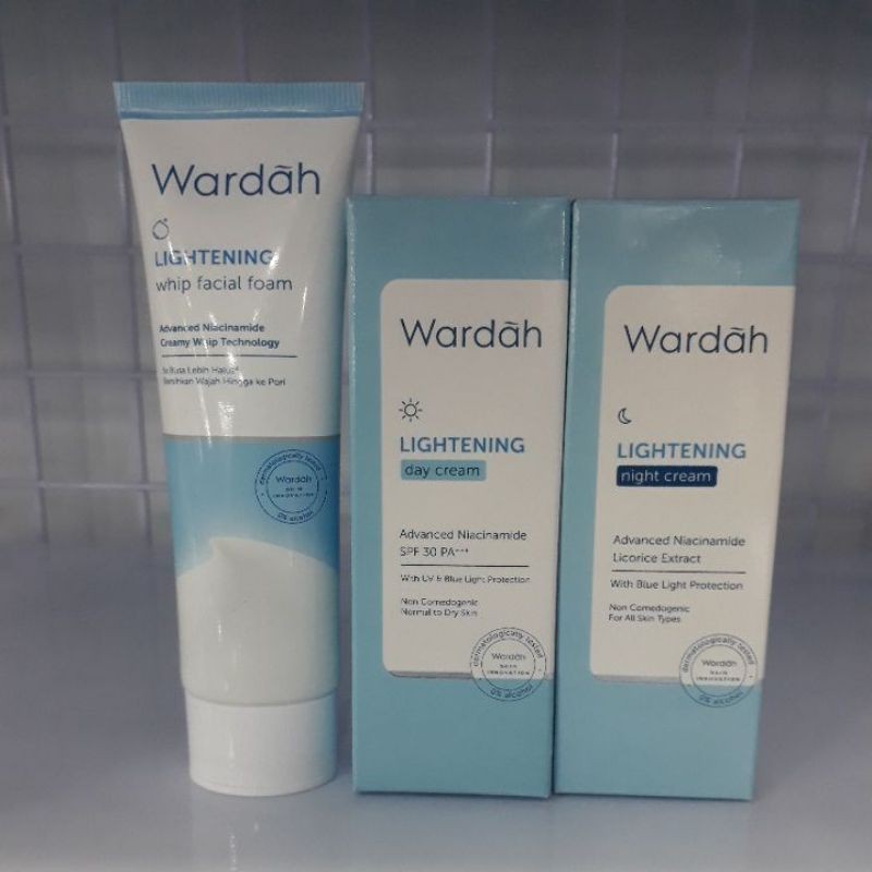 WARDAH PAKET NEW LIGHTENING SERIES 1