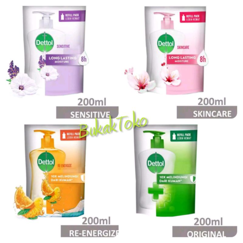 Dettol Sabun Cuci Tangan Handwash 200ml