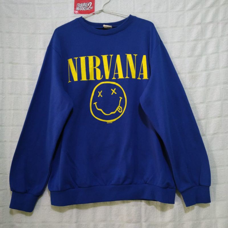 Crewneck Nirvana / Sweater Nirvana Second Original