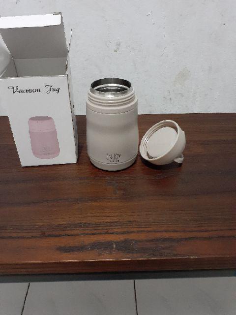 Termos Bubur 400ml / Bisa Panas Dingin / Vacuum Jug / Termos Sop / Tempat Bekal / Enjoy You Life
