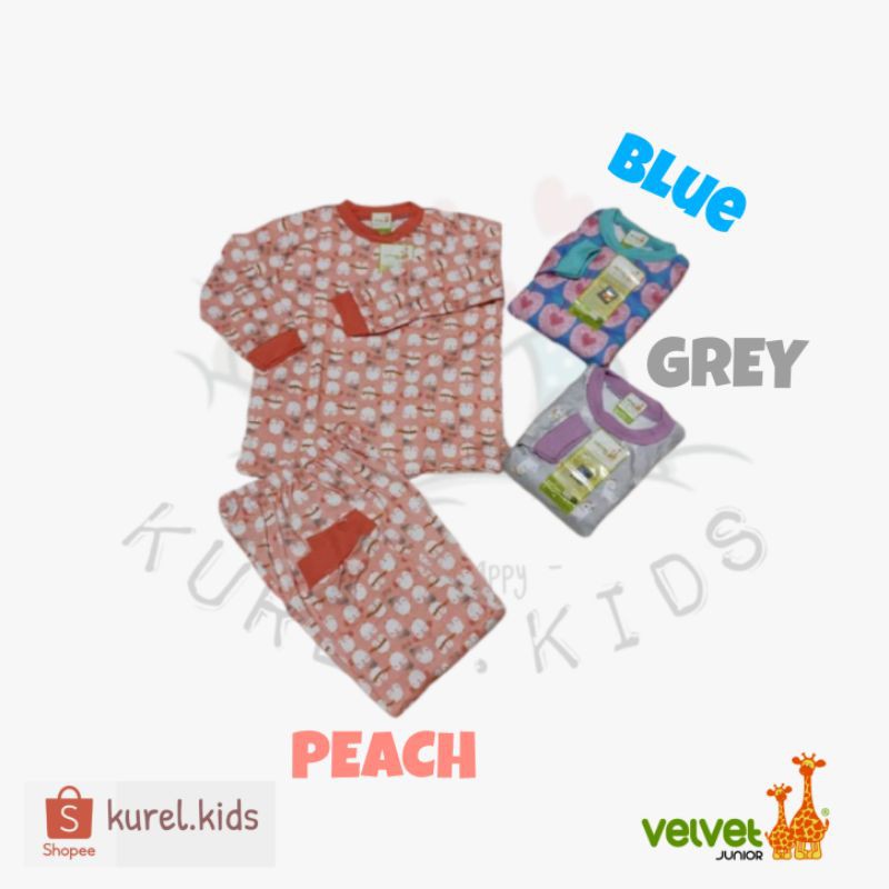 Piyama DW Girl Velvet Junior